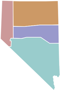 State of Nevada Regions