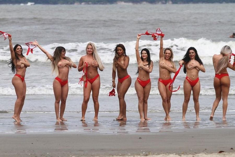 Playboys nude in Rio de Janeiro