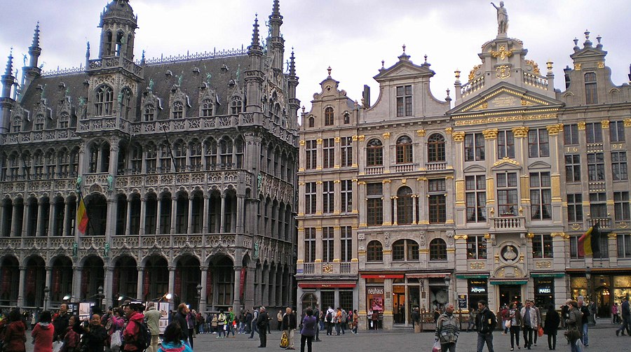 Sex in wild in Brussels